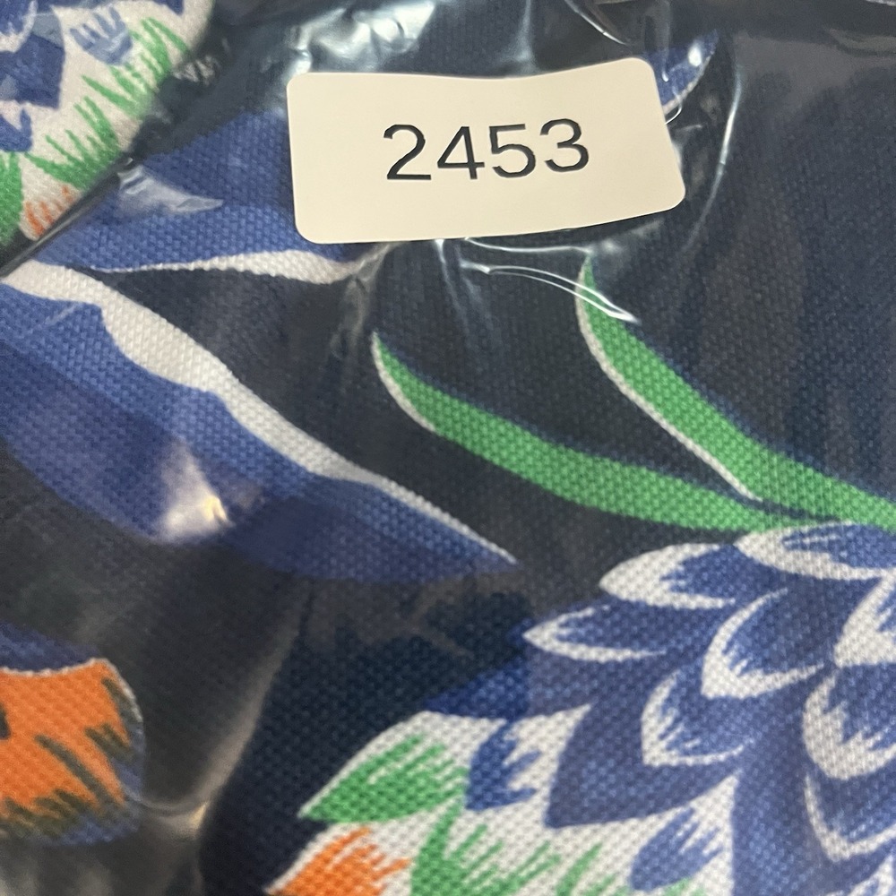 Polo Ralph Lauren Classic Fit Polo Shirt Mens XL Navy Floral Graphic NEW - Picture 10 of 10